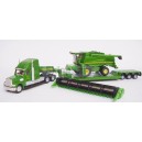 SIKU 1851 CIĘŻARÓWKA Z PRZYCZEPĄ KOMBAJN