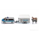 SIKU 2310 SAMOCHÓD POLICYJNY Z PRZYCZEPĄ DLA KONI