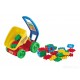 POJAZD GOBO + KLOCKI WAFLE KONSTRUKCYJNE 901274