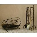 Zestaw kominkowy lilia