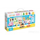 CZUCZU PUZZLE Z DZIURKĄ LODY LODY CZU CZU 2+