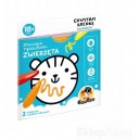 CZUCZU DŁUUUGIE RYSOWANKI ZWIERZĘTA 18+ KREDKĘ