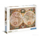 CLEMENTONI 31229 PUZZLE 1000 EL. OLD MAP MAPA