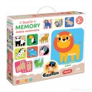 CZUCZU DUUUŻE MEMORY DZIKIE ZWIERZĘTA 2+ CZU CZU