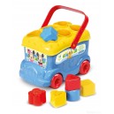 CLEMENTONI 14395 AUTOBUS BABY MICKEY KLOCKI SORTER