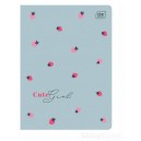 ZESZYT A5 16 KARTEK KRATKA TRENDS GIRLS INTERDRUK