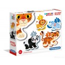 CLEMENTONI 20810 MOJE PIERWSZE PUZZLE DZIKIE ZWIERZĘTA