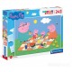 CLEMENTONI 24028 PUZZLE MAXI 24 EL. ŚWINKA PEPPA