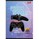 ZESZYT A5 32K LINIA PODWÓJNA LAMINOWANY CHŁOPIĘCY