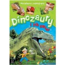 MINIALBUM Z NAKLEJKAMI. DINOZAURY I ICH ŚWIAT