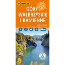 MAPA GÓRY WAŁBRZYSKIE KAMIENNE LAMINOWANA COMPASS