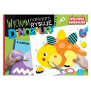 WYCINAM NAKLEJAM RYSUJĘ DINOZAURY WYCINANKI