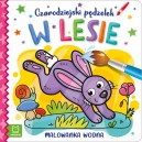 CZARODZIEJSKI PĘDZELEK W LESIE MALOWANKA WODNA AKSJOMAT