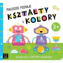 MALUSZEK POZNAJE KSZTAŁTY I KOLORY KSIĄŻECZKA Z DUŻYMI NAKLEJKAMI AKSJOMAT