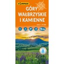 MAPA GÓRY WAŁBRZYSKIE KAMIENNE LAMINOWANA COMPASS