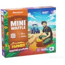 MARIOINEX 907504 MINI WAFLE FARMER TRAKTOR Z PŁUGIEM 50 EL.