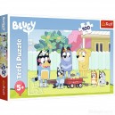 TREFL 16471 PUZZLE 100 WESOŁY ŚWIAT BLUEY