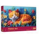 TREFL 40049 PUZZLE Z EFEKTEM 3D 160 EL. KOTEK