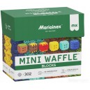 MARIOINEX 908211 MINI WAFLE BLOCKS 302 EL. W TYM 74 ŁĄCZNIKI