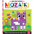 MOZAIKI NAKLEJKI NAKLEJAM Z KOTKIEM KSIĄŻECZKA DLA MAŁYCH DZIECI AKSJOMAT