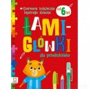 CZERWONA KSIĄŻECZKA ŁAMIGŁÓWKI DLA PRZEDSZKOLAKA OD 6 LAT AKSJOMAT