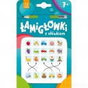 ŁAMIGŁÓWKI Z OŁÓWKIEM 7+ KSIĄŻECZKA TURKUSOWA AKSJOMAT