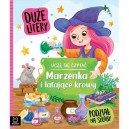 UCZĘ SIĘ CZYTAĆ DUŻE LITERY SYLABY MARZENKA I LATAJĄCE KROWY AKSJOMAT