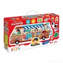 CZUCZU MOTO PUZZLE KAMPER 3+ 4+