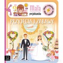 ALBUM Z NAKLEJKAMI MAŁA PROJEKTANTKA PRZYJĘCIA I ZABAWY AKSJOMAT